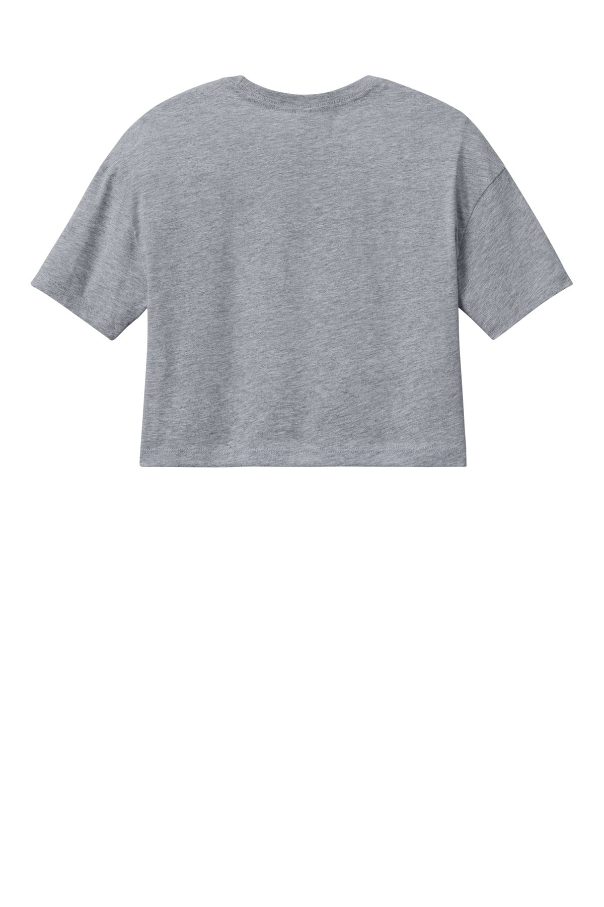 BELLA+CANVAS Women's Jersey Crop Tee - Athletic Heather