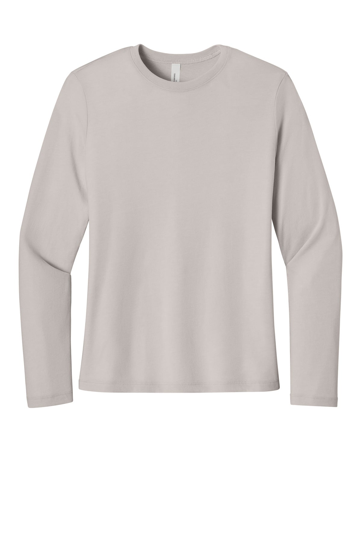 BELLA+CANVAS Women's Jersey Long Sleeve Tee - Heather Dust