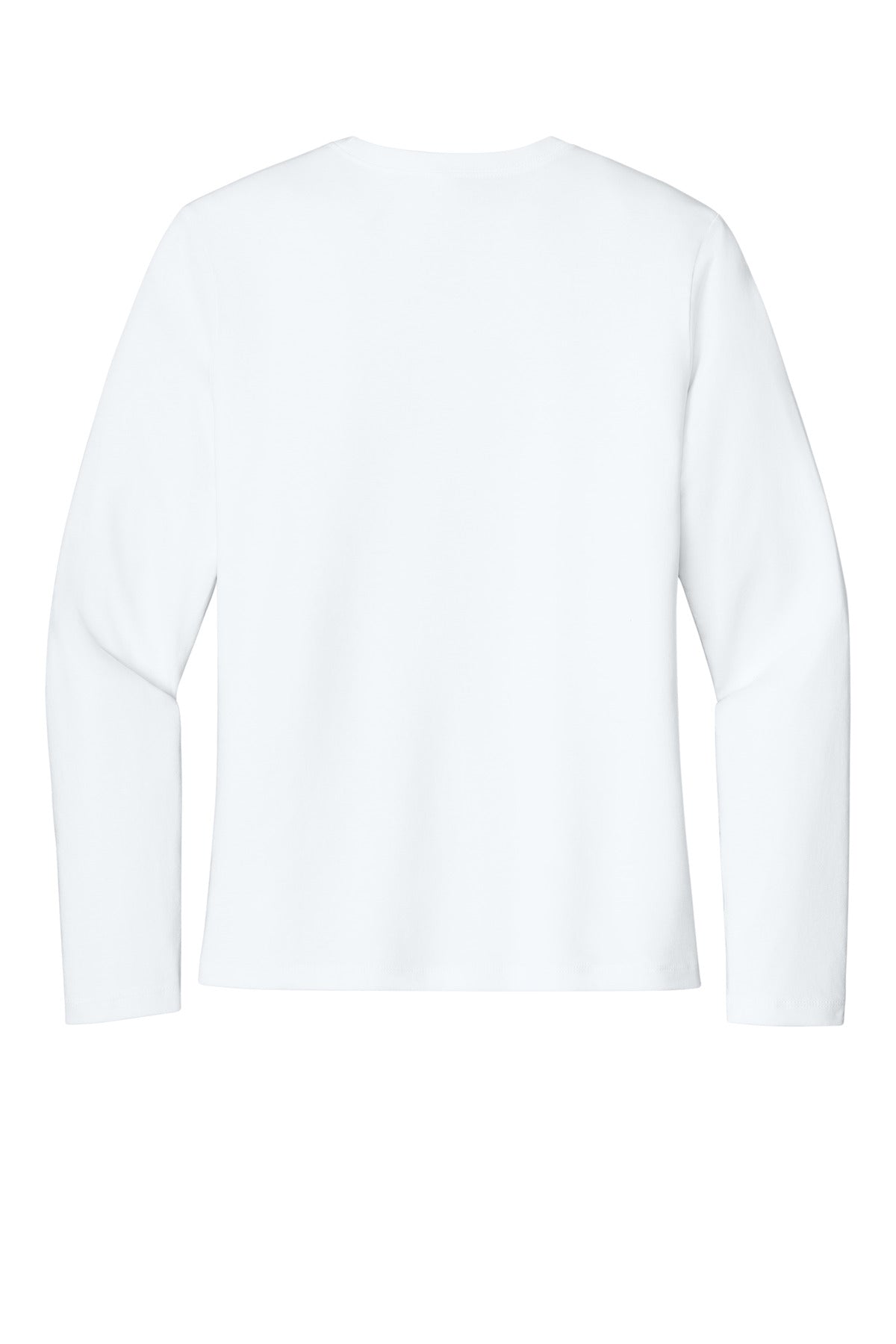 BELLA+CANVAS Women's Jersey Long Sleeve Tee - White