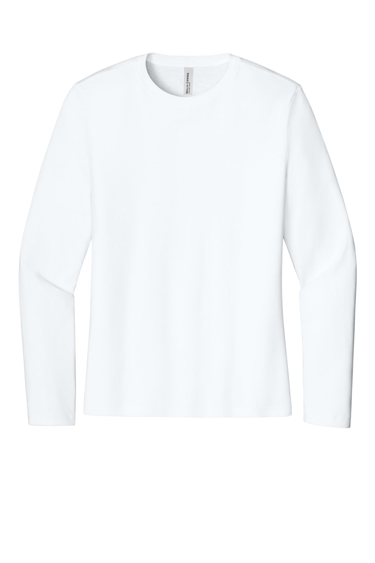 BELLA+CANVAS Women's Jersey Long Sleeve Tee - White