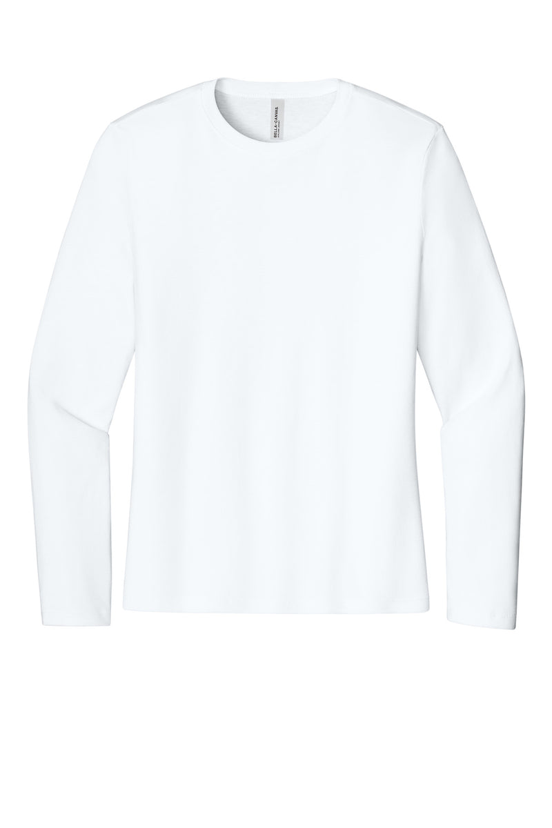 BELLA+CANVAS Women's Jersey Long Sleeve Tee - White