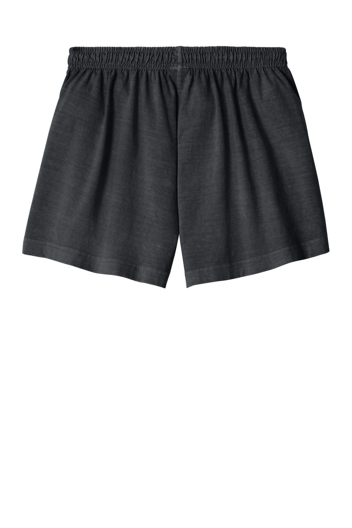 BELLA+CANVAS Women's Heavyweight Garment-Dyed Short - Washed Black