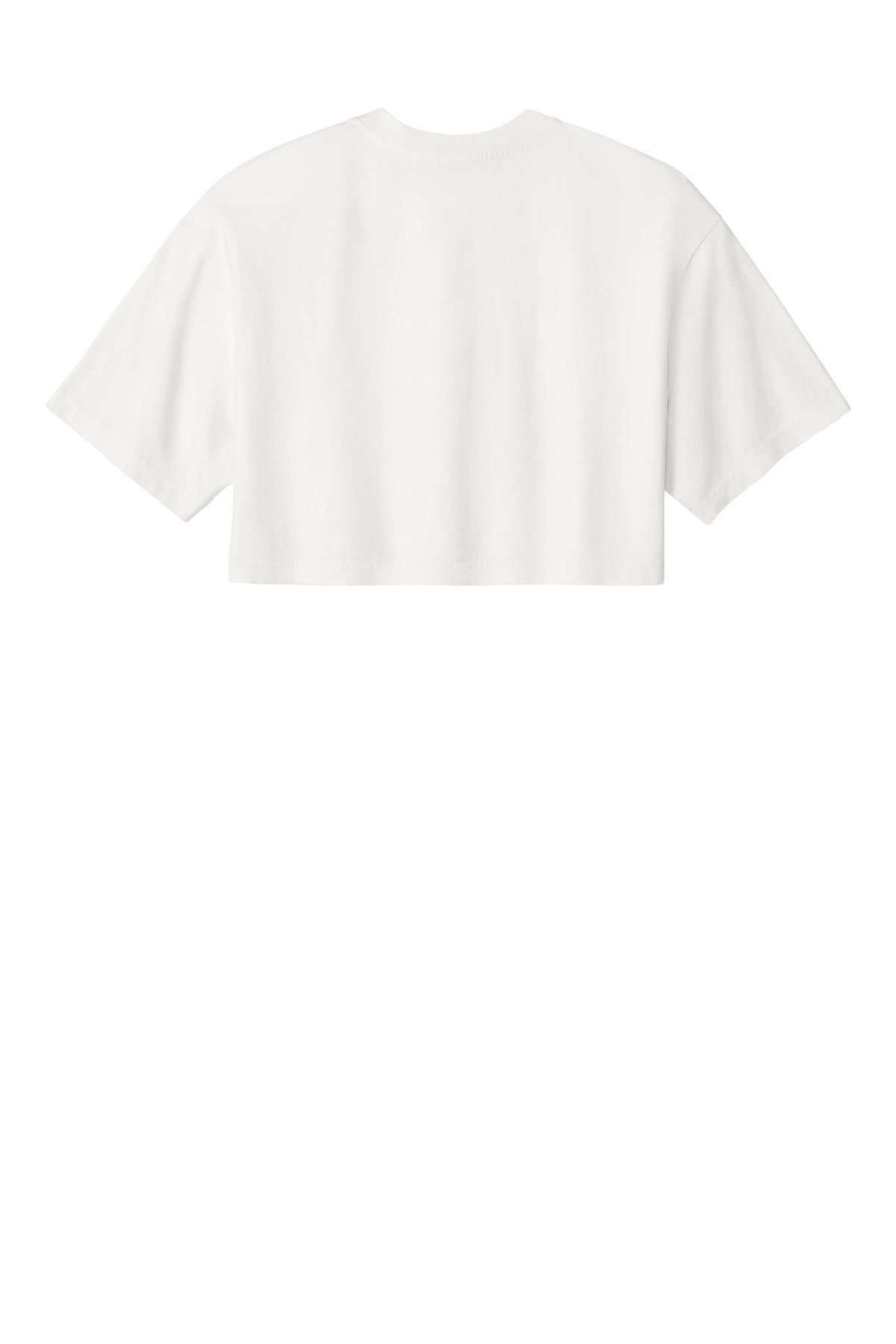 BELLA+CANVAS Women's Heavyweight Garment-Dyed Cropped Tee - Vintage White
