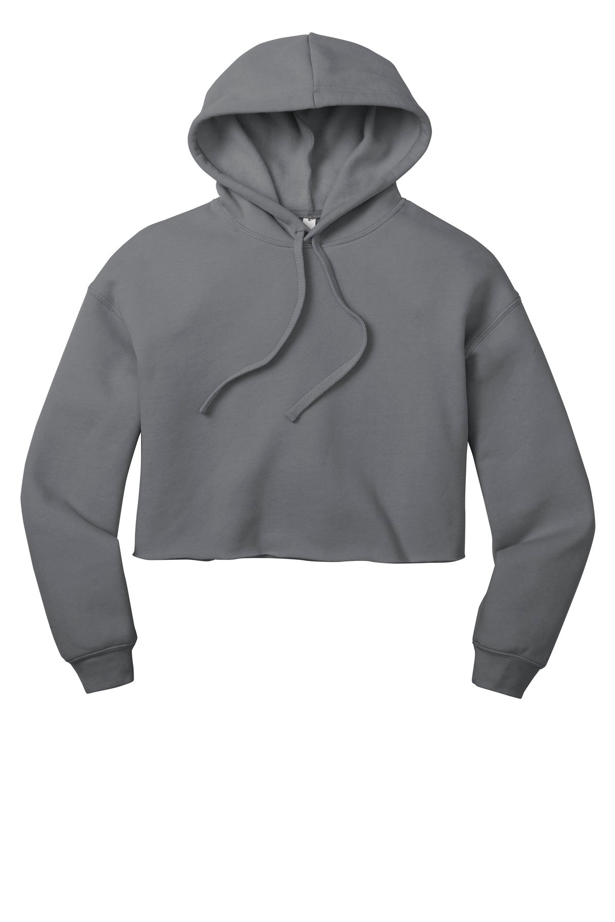 BELLA+CANVAS  Women's Sponge Fleece Cropped Fleece Hoodie - Storm