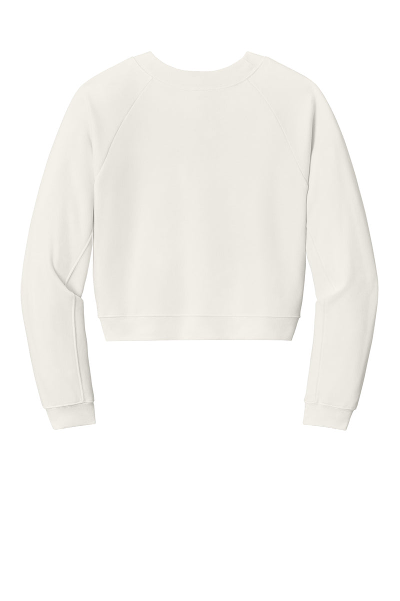 BELLA+CANVAS Women's Raglan Pullover Sponge Fleece - Vintage White