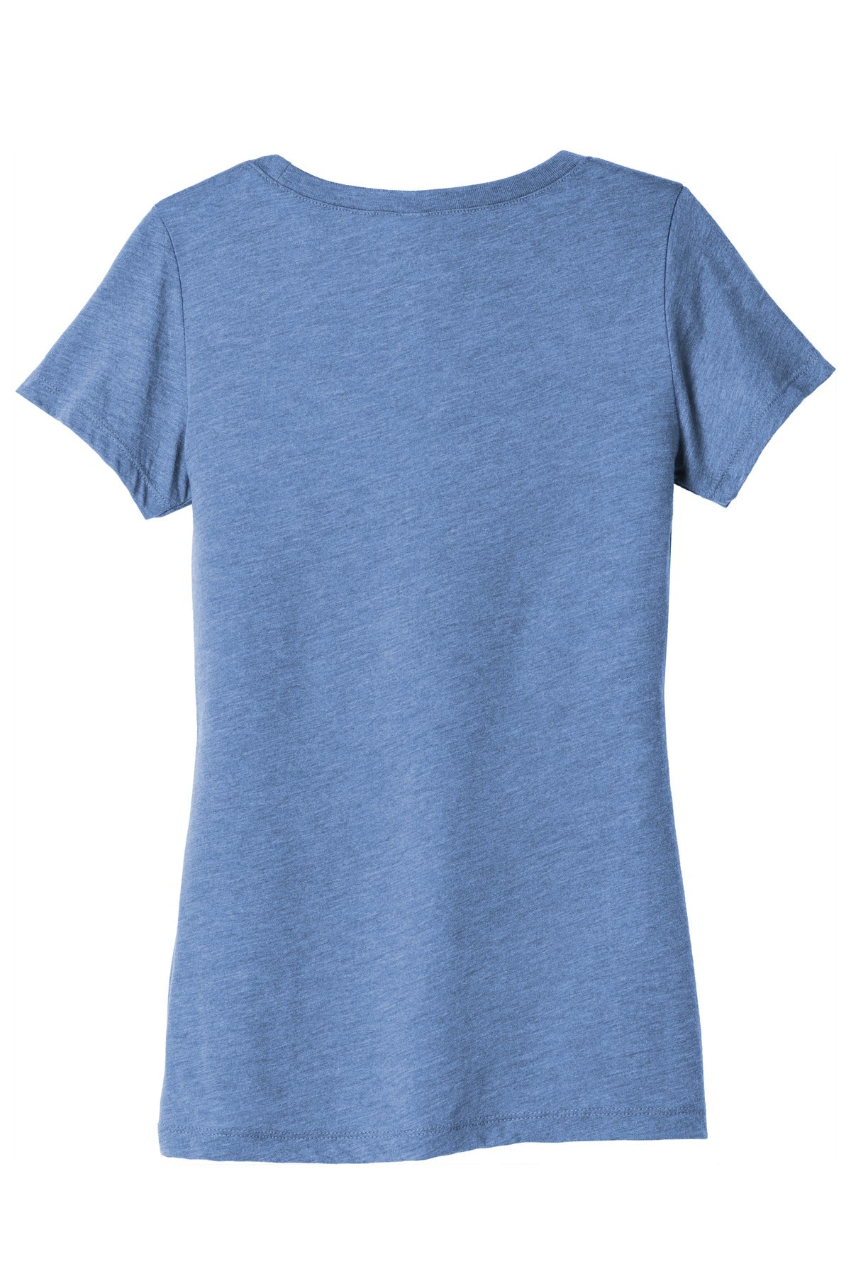 BELLA+CANVAS  Women's Triblend Short Sleeve Tee - Blue Triblend