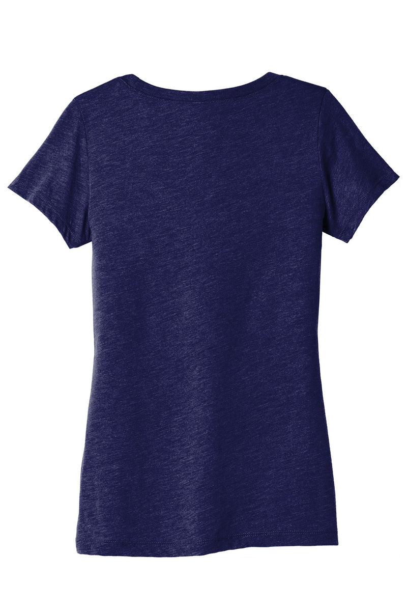 BELLA+CANVAS  Women's Triblend Short Sleeve Tee - Navy Triblend