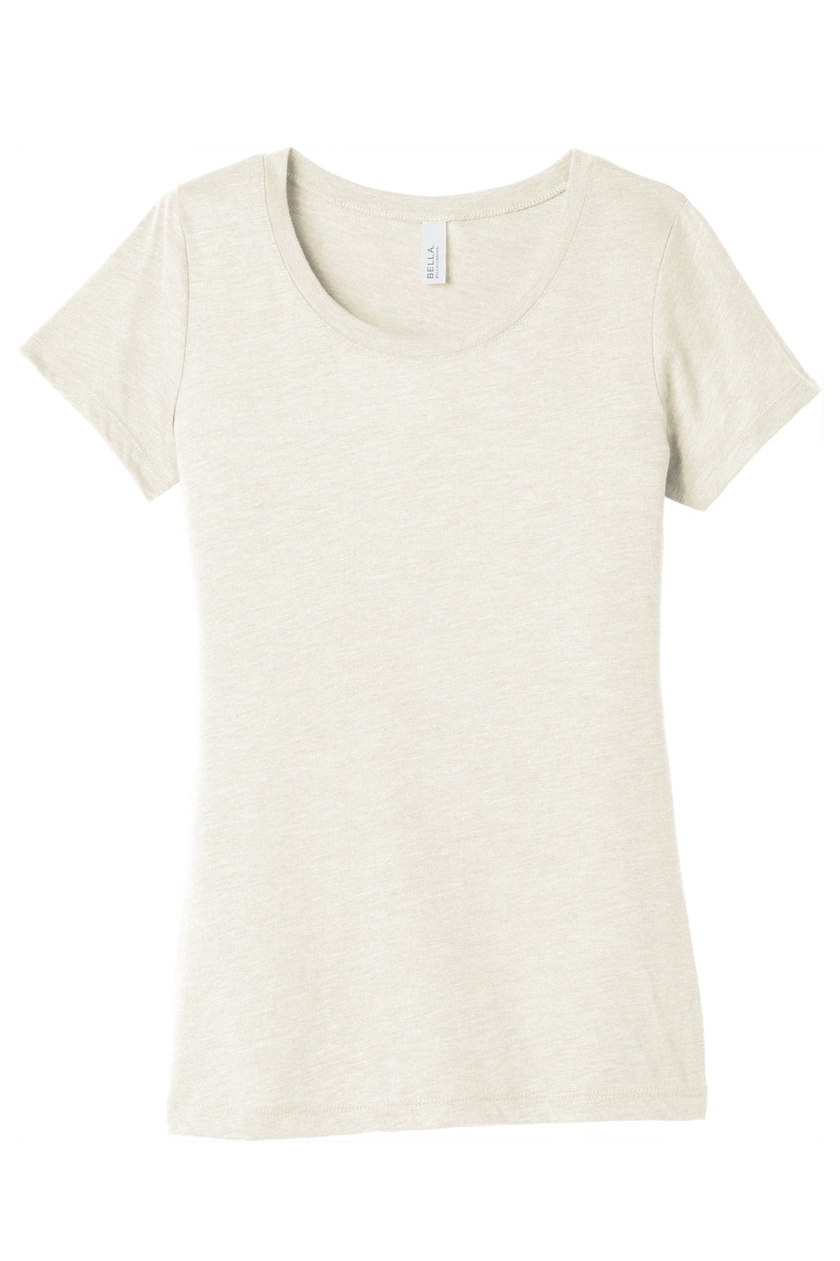 BELLA+CANVAS  Women's Triblend Short Sleeve Tee - Oatmeal Triblend