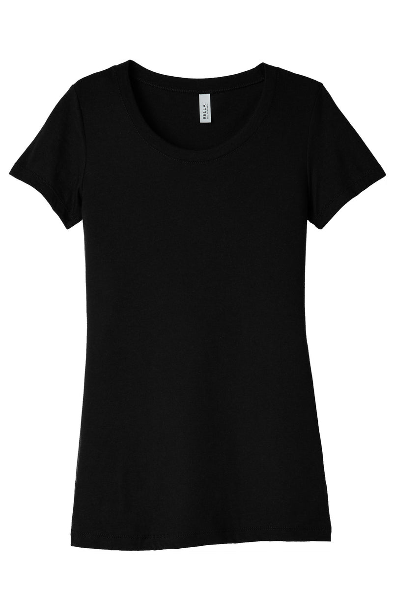 BELLA+CANVAS  Women's Triblend Short Sleeve Tee - Solid Black Triblend