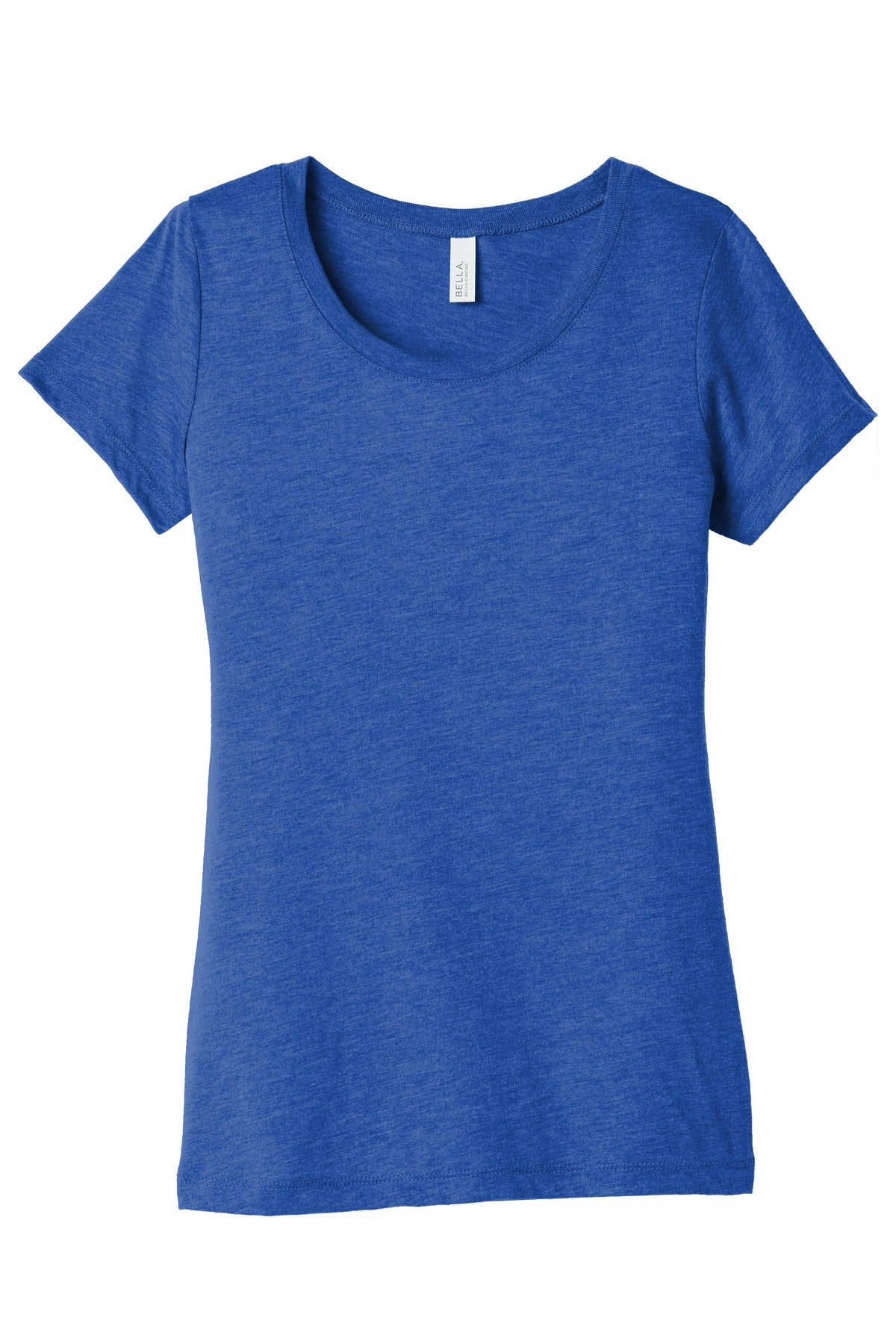 BELLA+CANVAS  Women's Triblend Short Sleeve Tee - True Royal Triblend