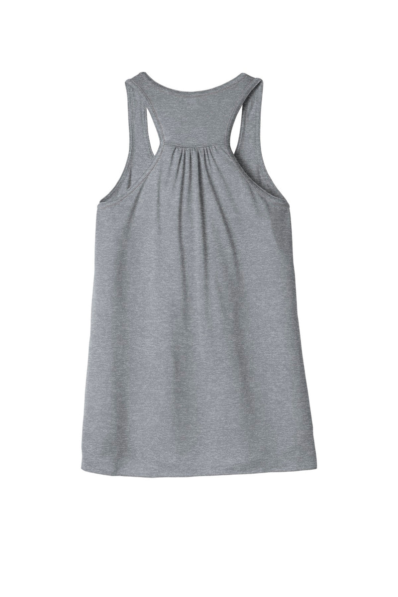 BELLA+CANVAS  Women's Flowy Racerback Tank - Athletic Heather