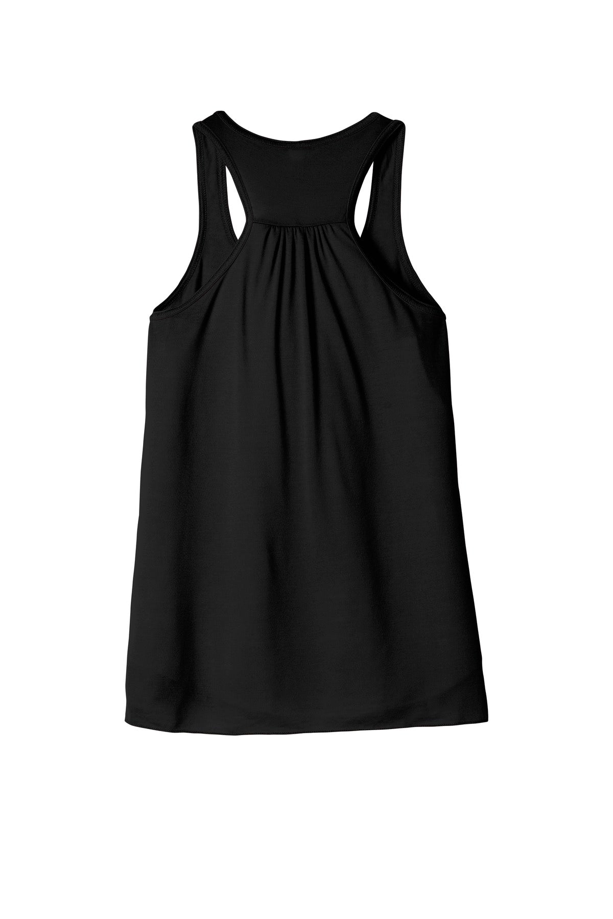 BELLA+CANVAS  Women's Flowy Racerback Tank - Black