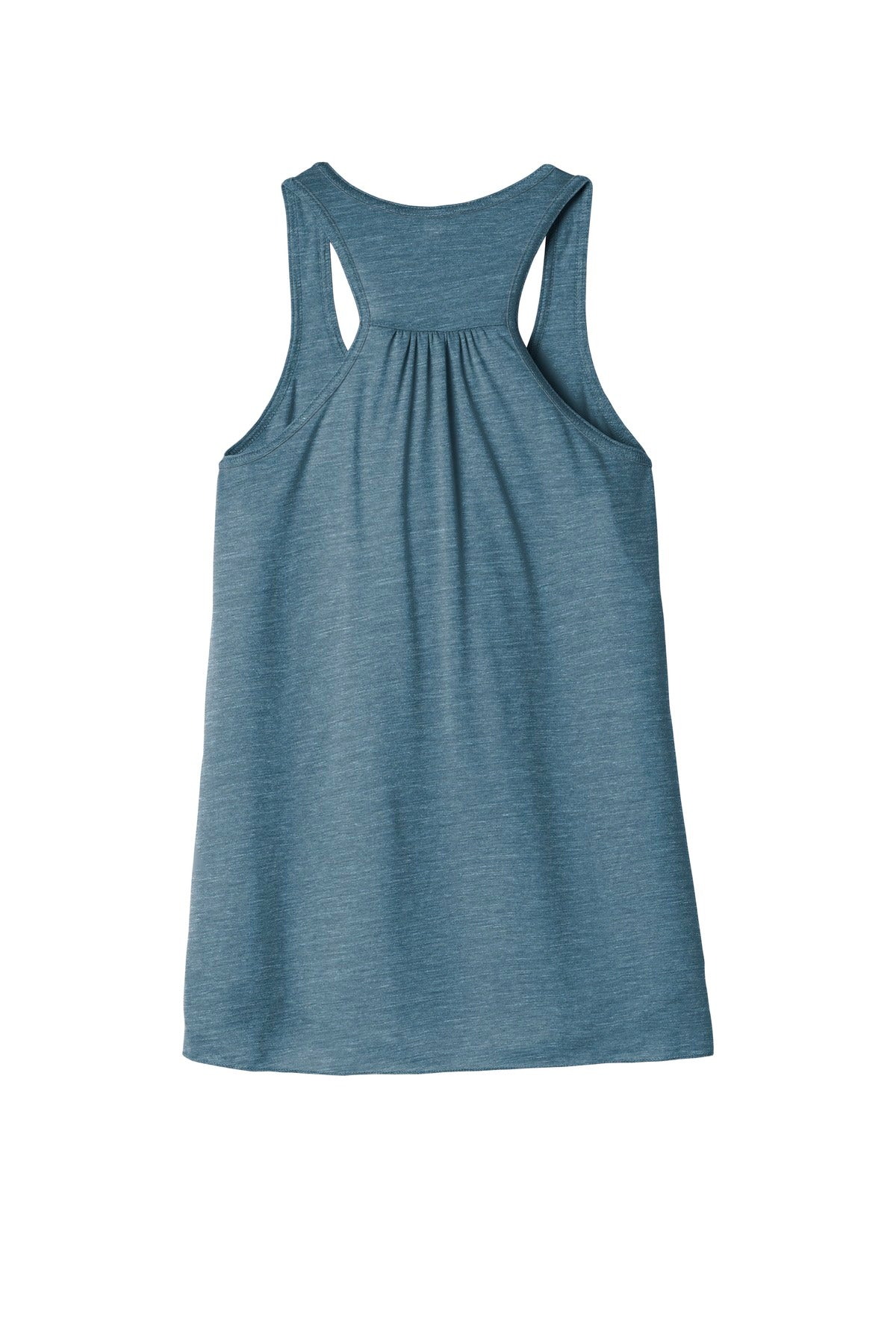 BELLA+CANVAS  Women's Flowy Racerback Tank - Denim Slub