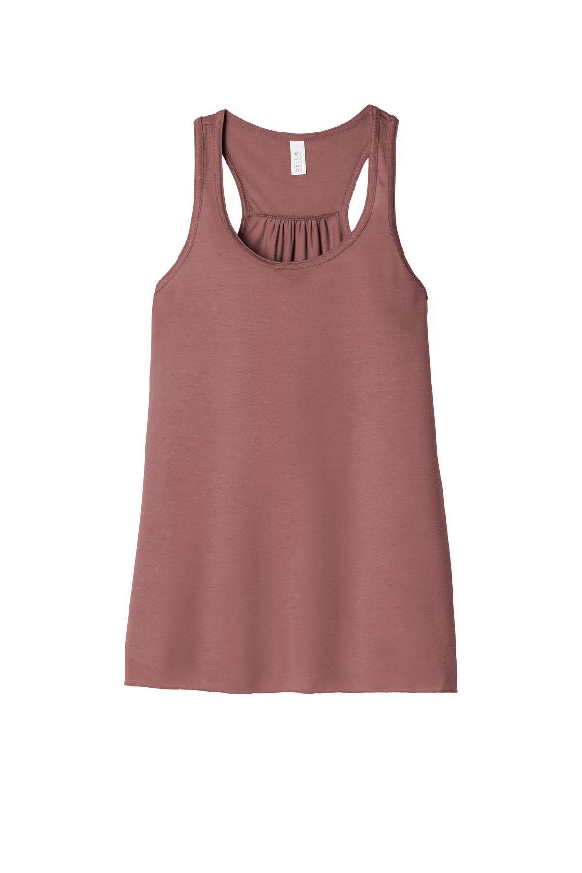 BELLA+CANVAS  Women's Flowy Racerback Tank - Mauve