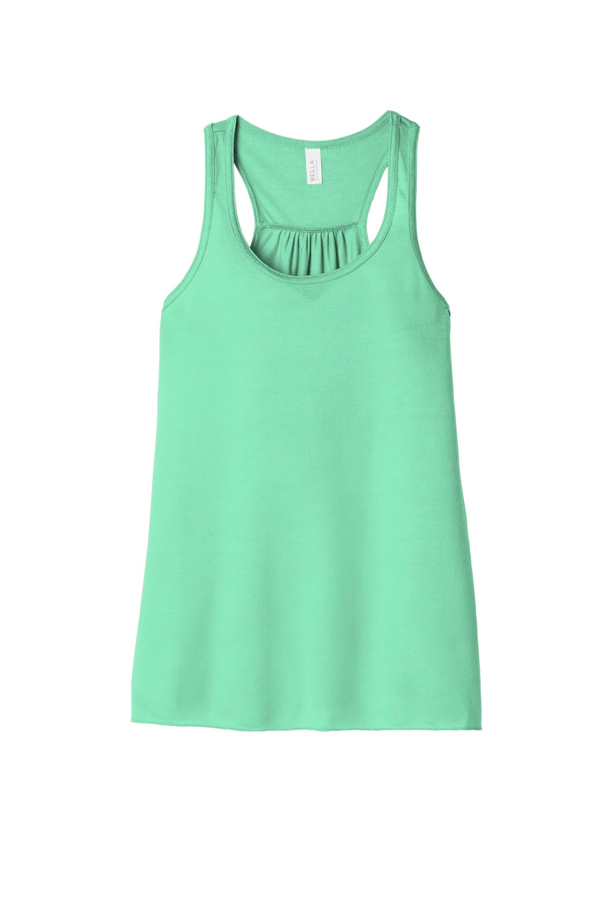 BELLA+CANVAS  Women's Flowy Racerback Tank - Mint