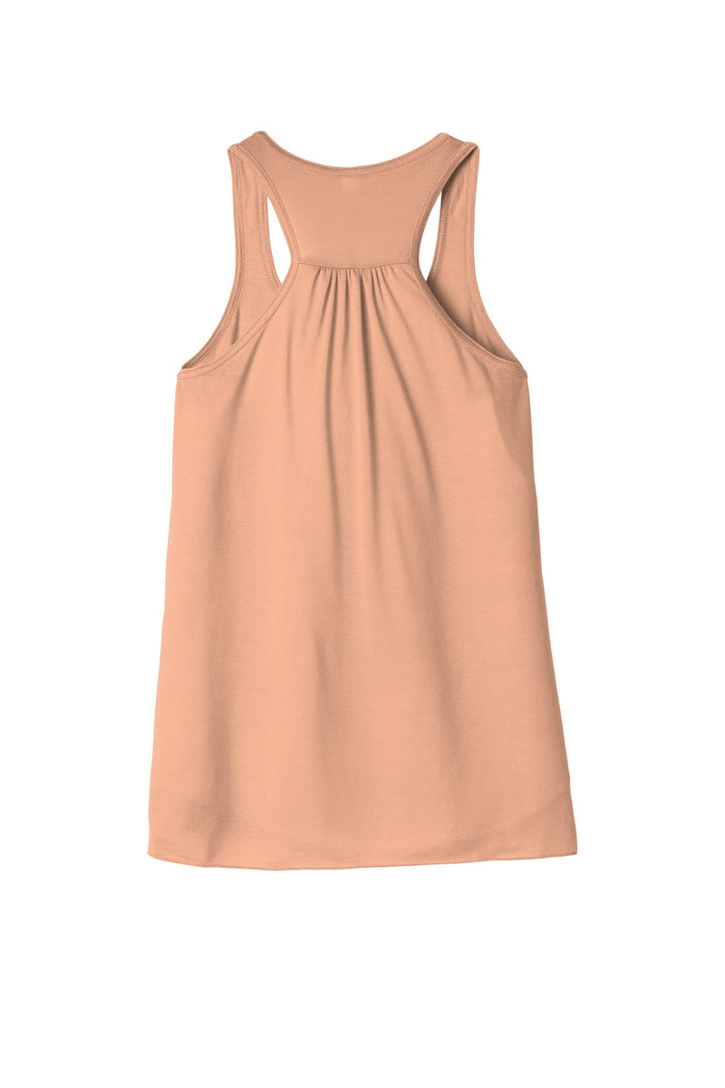 BELLA+CANVAS  Women's Flowy Racerback Tank - Peach