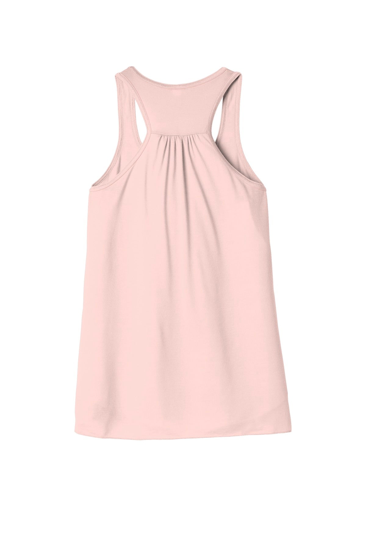 BELLA+CANVAS  Women's Flowy Racerback Tank - Soft Pink
