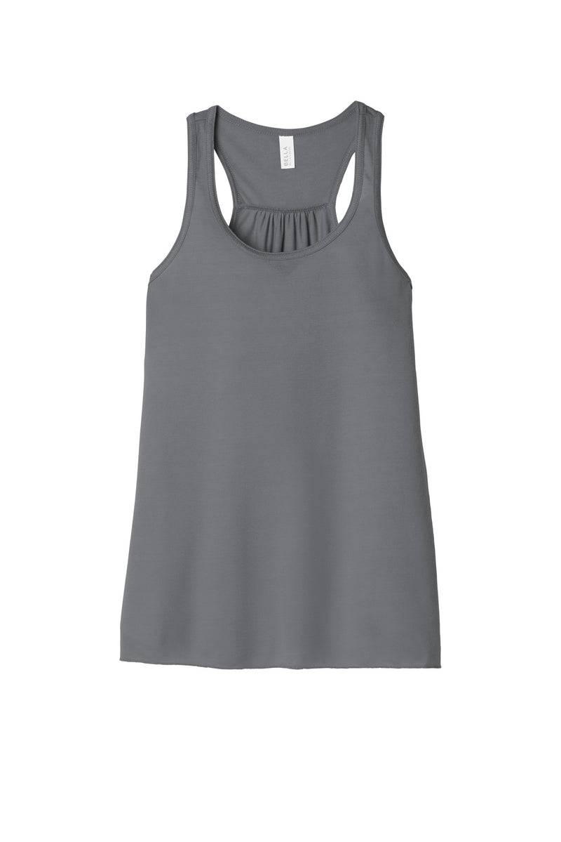 BELLA+CANVAS  Women's Flowy Racerback Tank - Storm