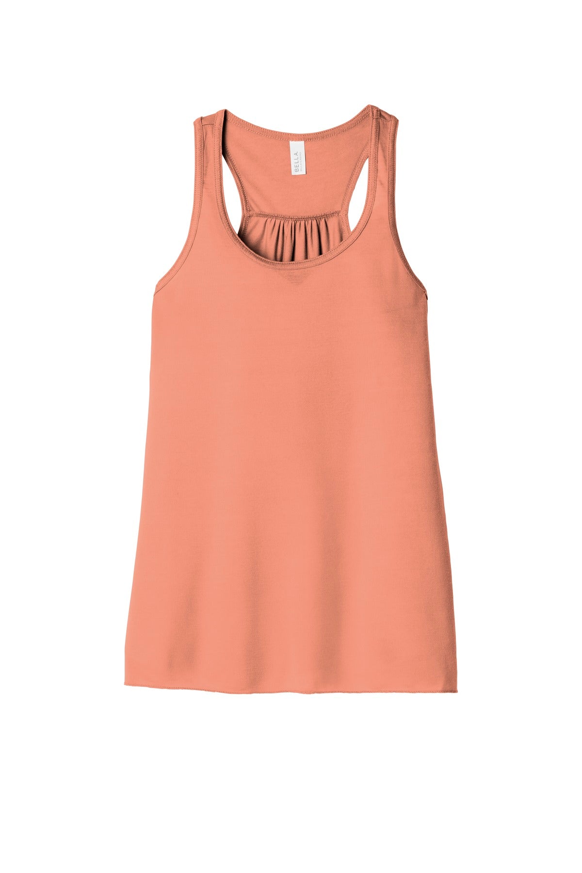 BELLA+CANVAS  Women's Flowy Racerback Tank - Sunset