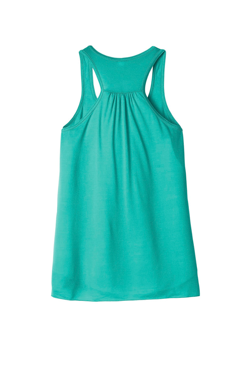 BELLA+CANVAS  Women's Flowy Racerback Tank - Teal