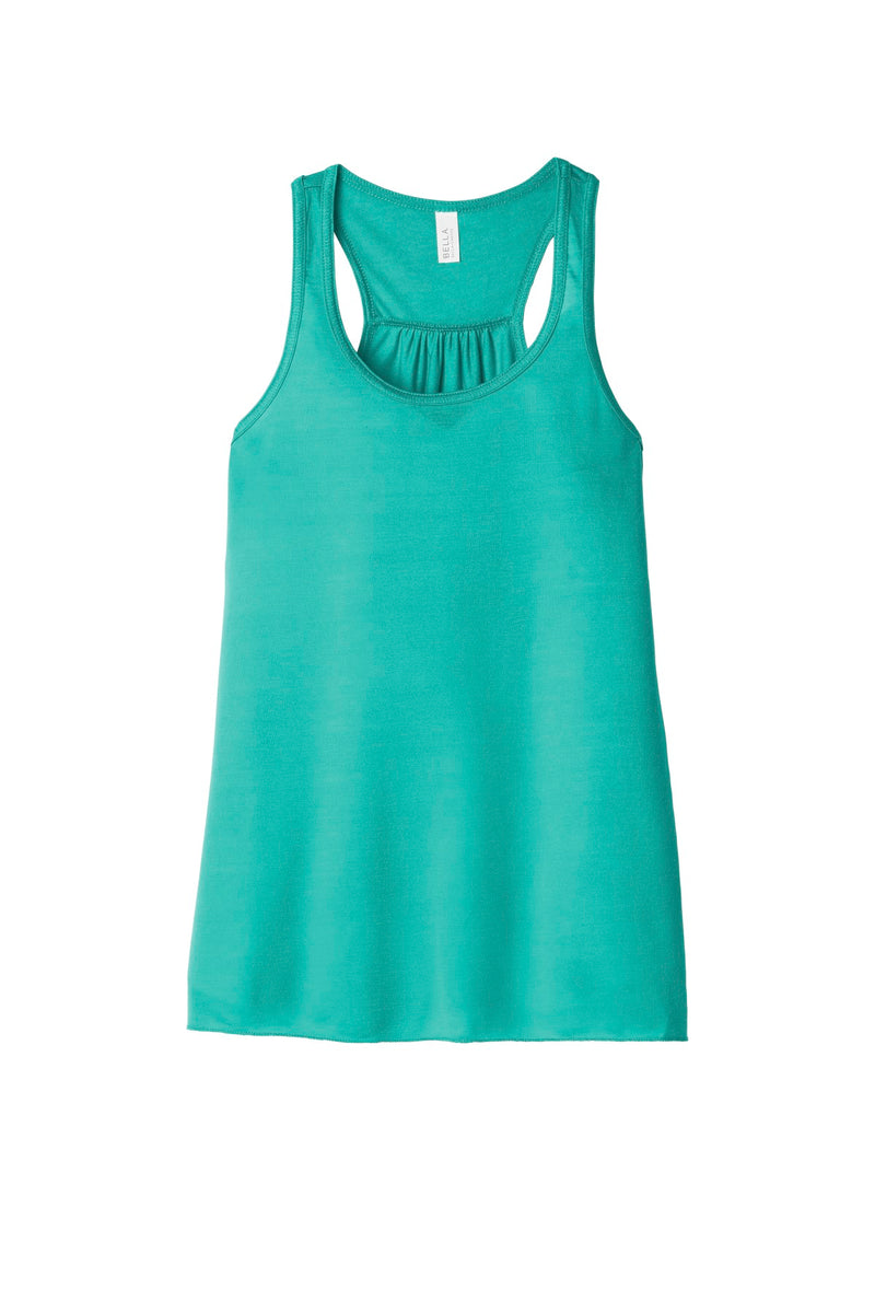 BELLA+CANVAS  Women's Flowy Racerback Tank - Teal