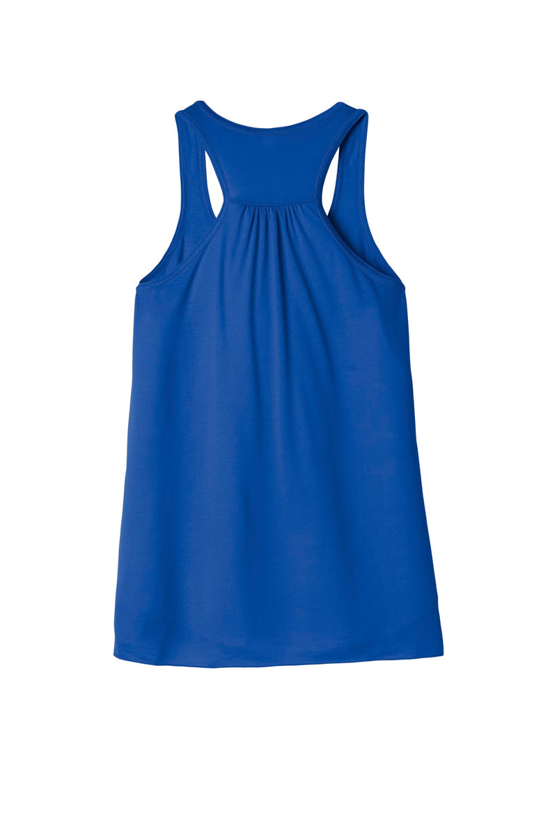 BELLA+CANVAS  Women's Flowy Racerback Tank - True Royal