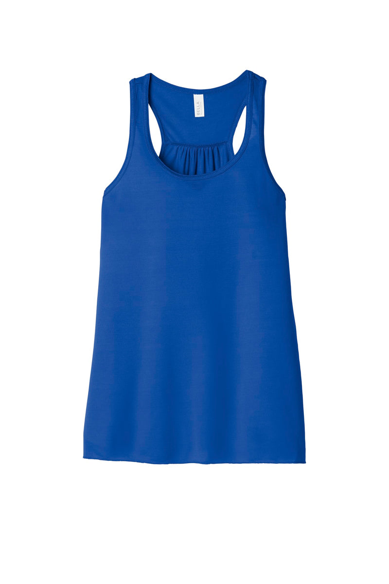 BELLA+CANVAS  Women's Flowy Racerback Tank - True Royal