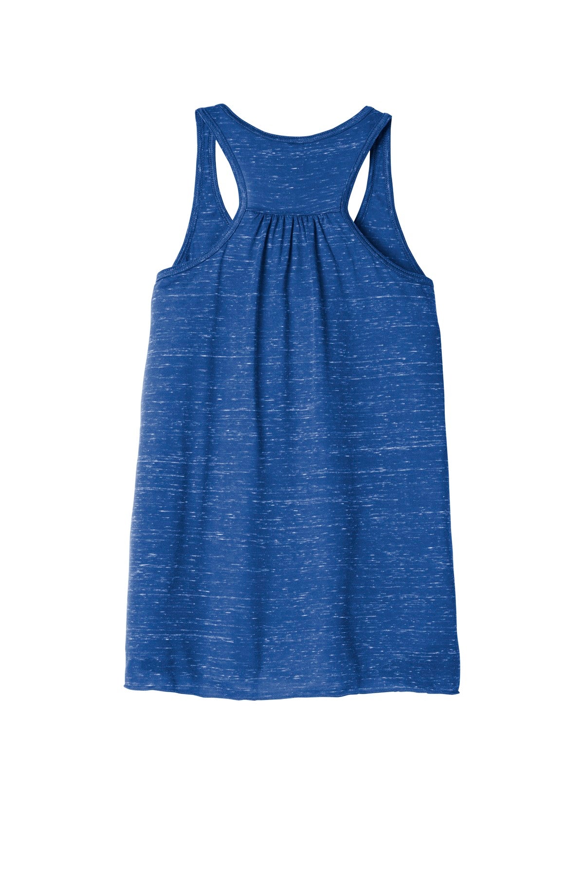 BELLA+CANVAS  Women's Flowy Racerback Tank - True Royal Marble