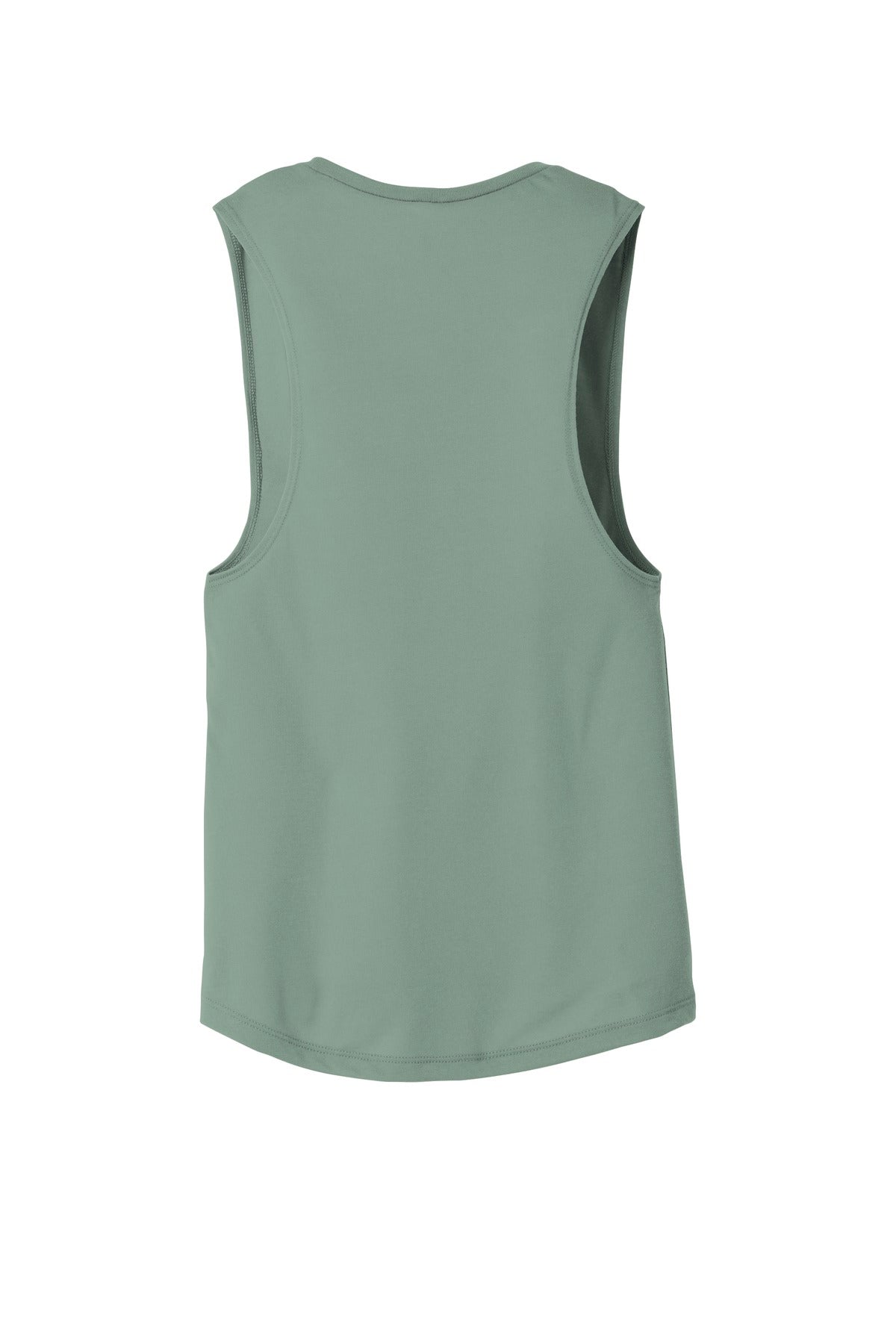 BELLA+CANVAS  Women's Flowy Scoop Muscle Tank - Dusty Blue