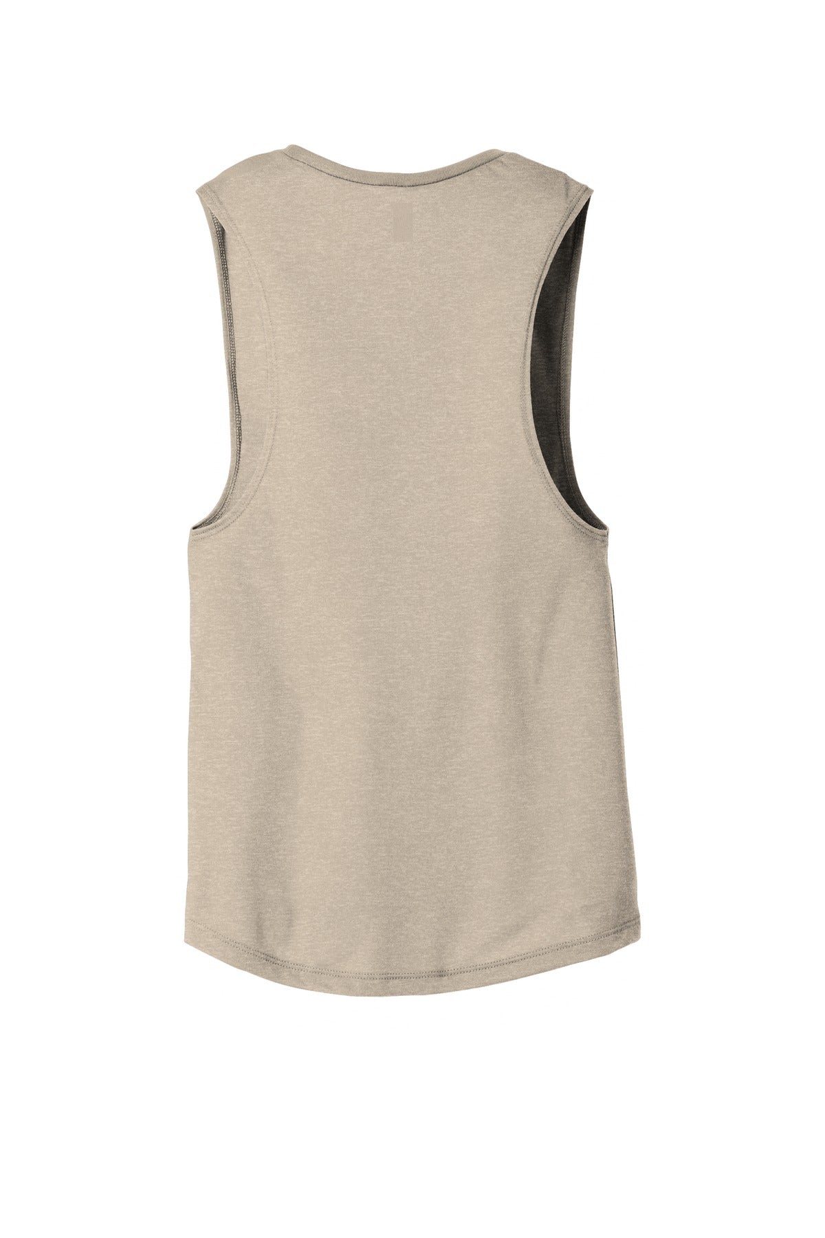 BELLA+CANVAS  Women's Flowy Scoop Muscle Tank - Heather Dusty Blue