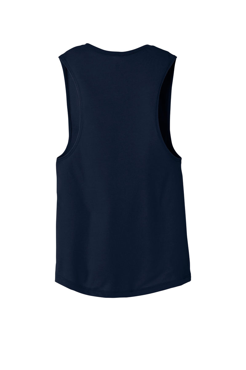 BELLA+CANVAS  Women's Flowy Scoop Muscle Tank - Midnight