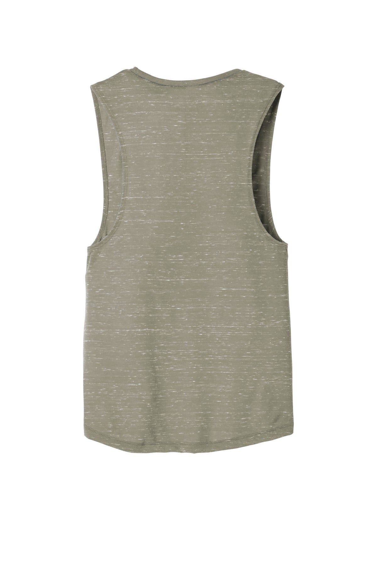 BELLA+CANVAS  Women's Flowy Scoop Muscle Tank - Stone Marble