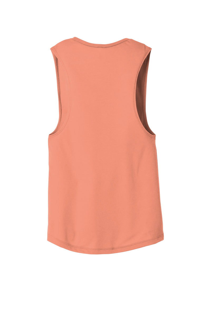 BELLA+CANVAS  Women's Flowy Scoop Muscle Tank - Sunset