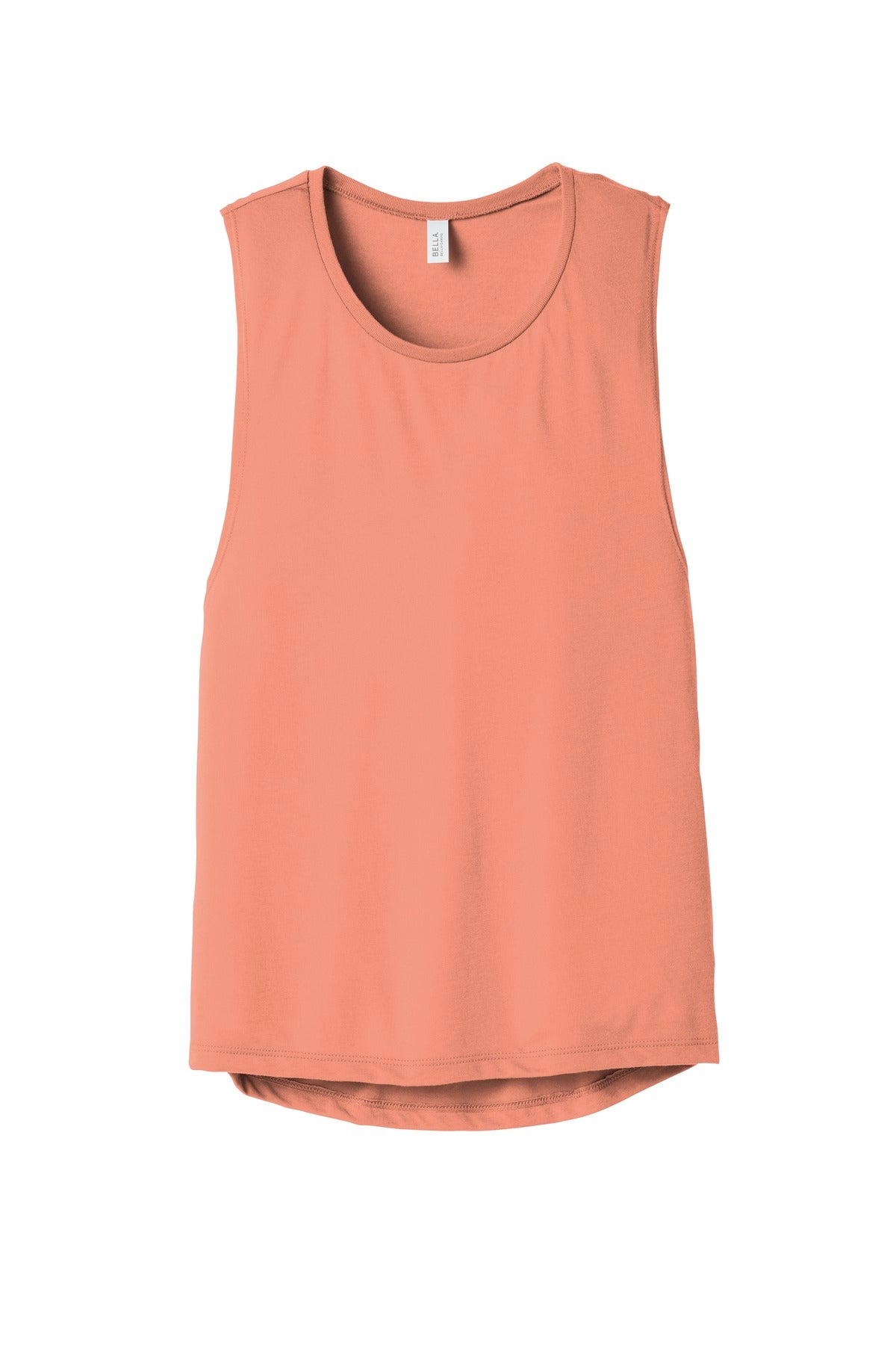 BELLA+CANVAS  Women's Flowy Scoop Muscle Tank - Sunset