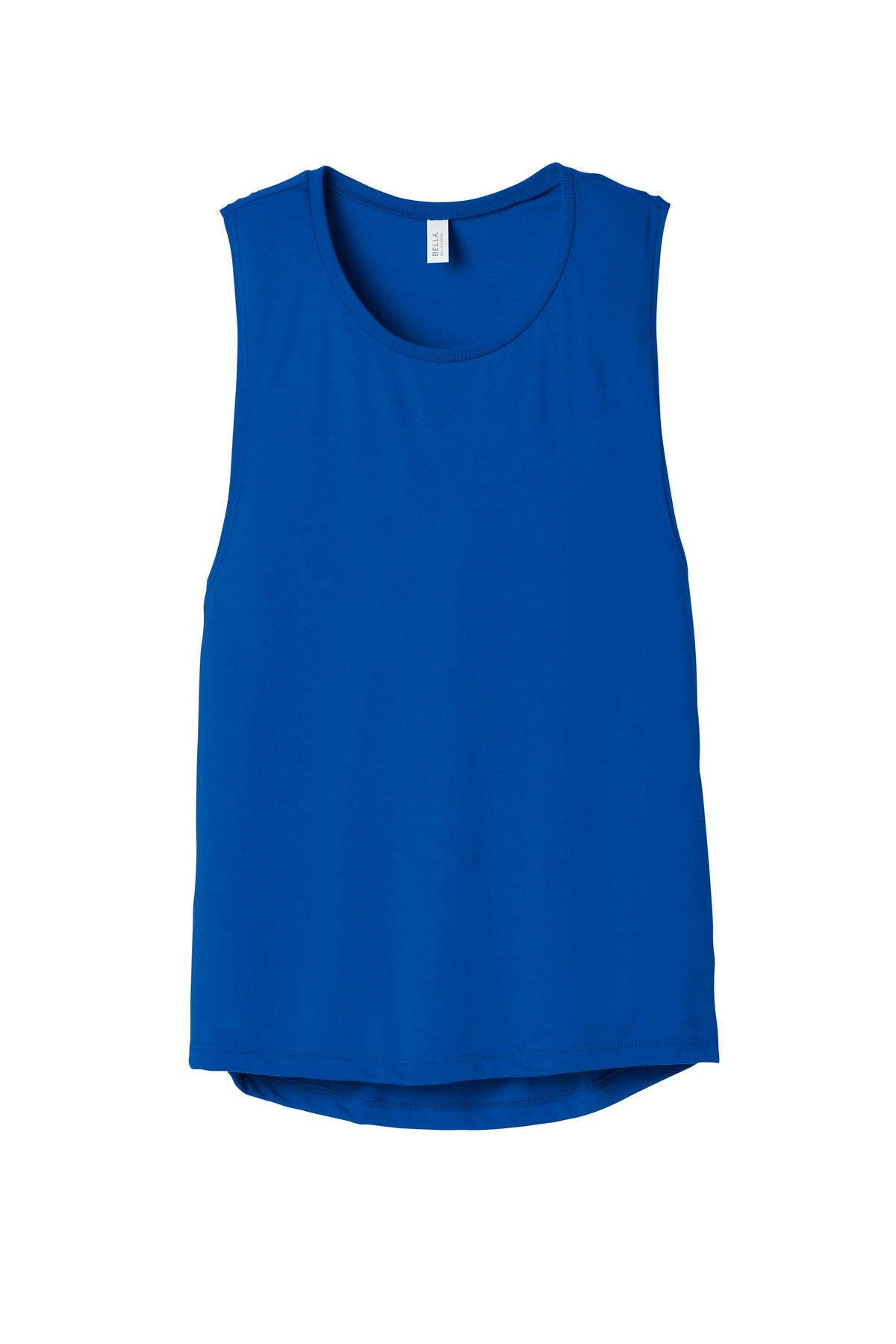 BELLA+CANVAS  Women's Flowy Scoop Muscle Tank - True Royal