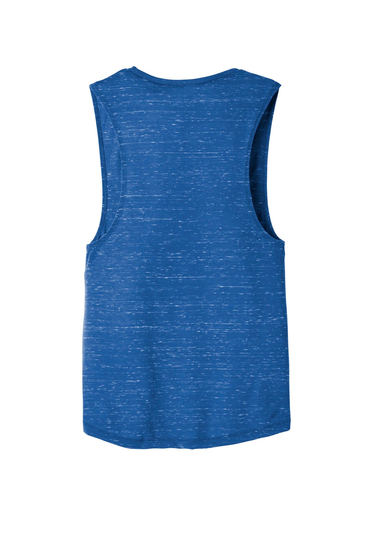 BELLA+CANVAS  Women's Flowy Scoop Muscle Tank - True Royal Marble