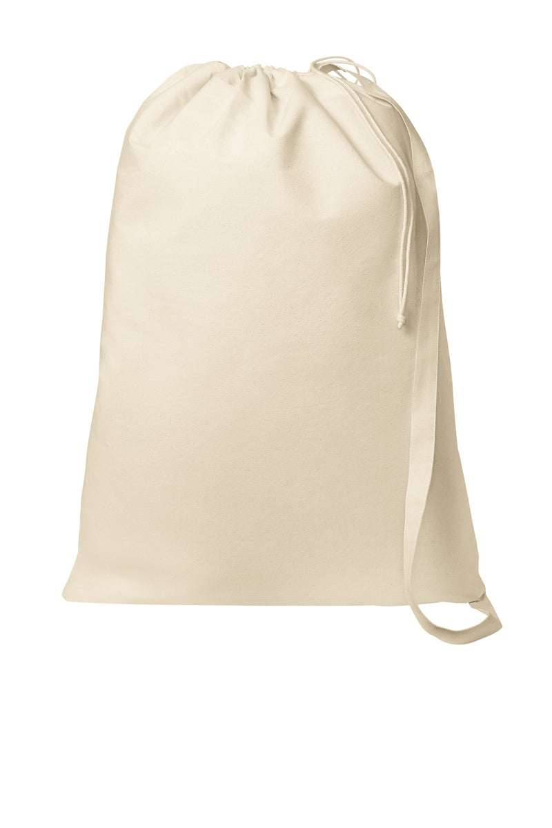 Port Authority Core Cotton Laundry Bag - Natural