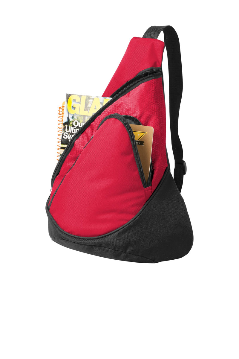 Port Authority - Honeycomb Sling Pack - Red