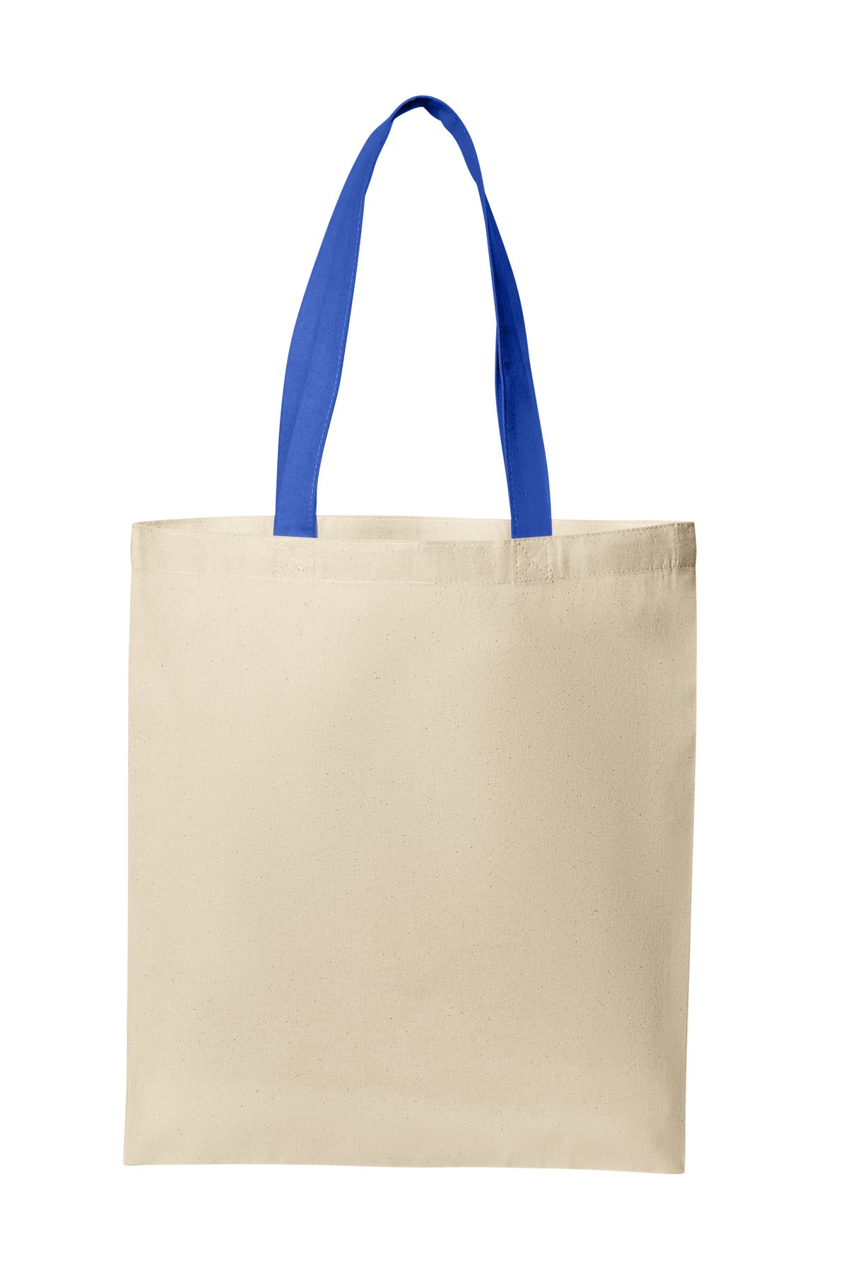 Port Authority Core Cotton Tote - Natural/ True Royal