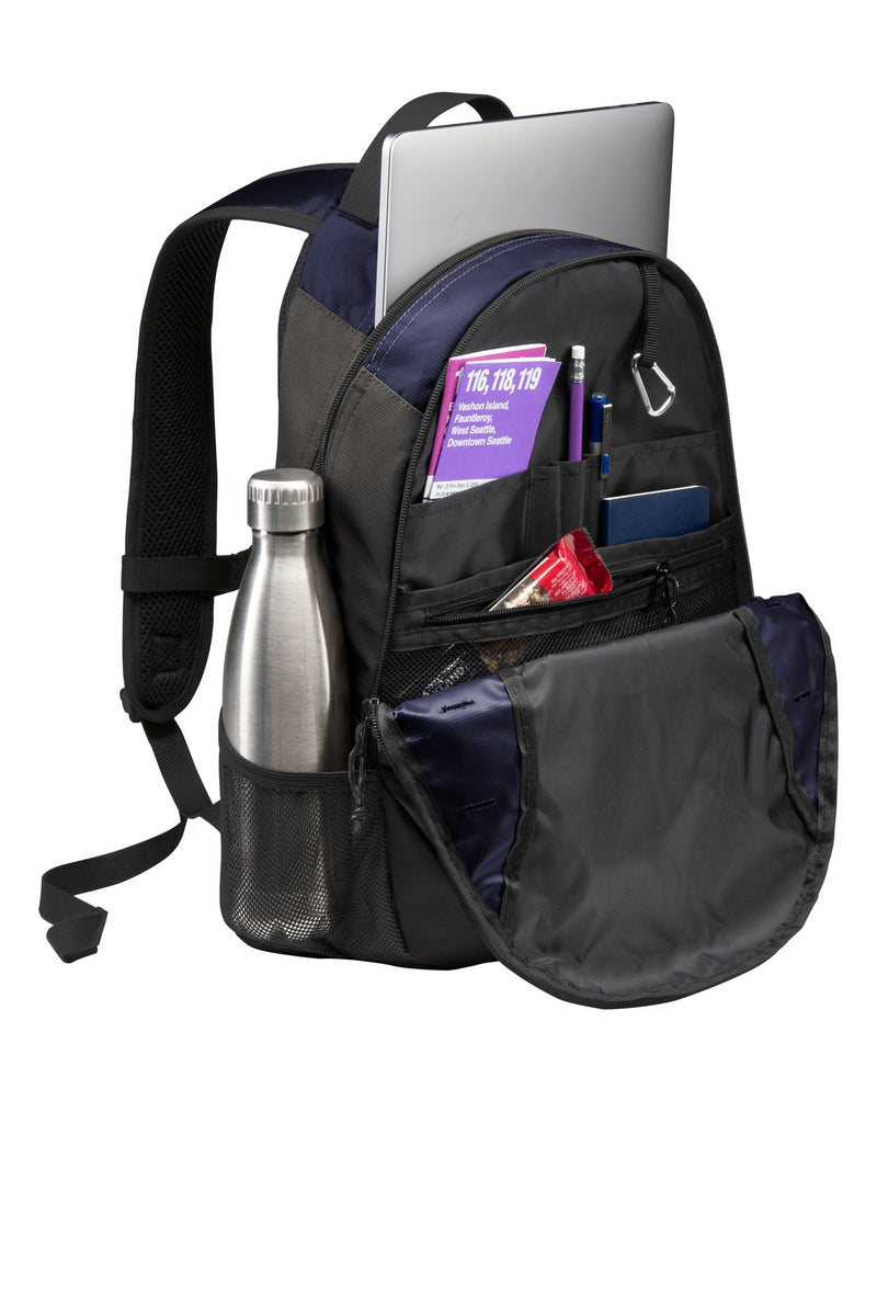 Port Authority  Ridge Backpack - Deep Navy/ Dark Charcoal