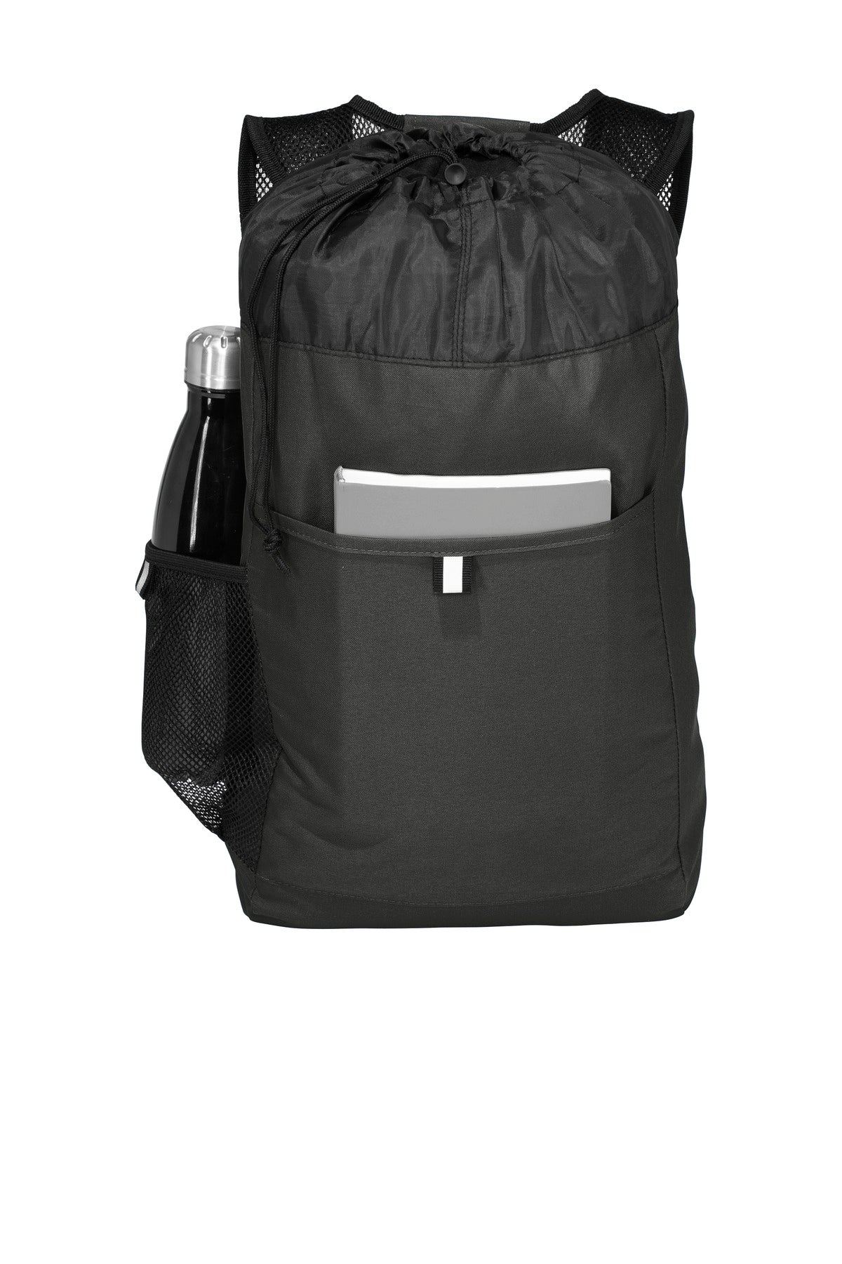 Port Authority  Hybrid Backpack - Black/ Black