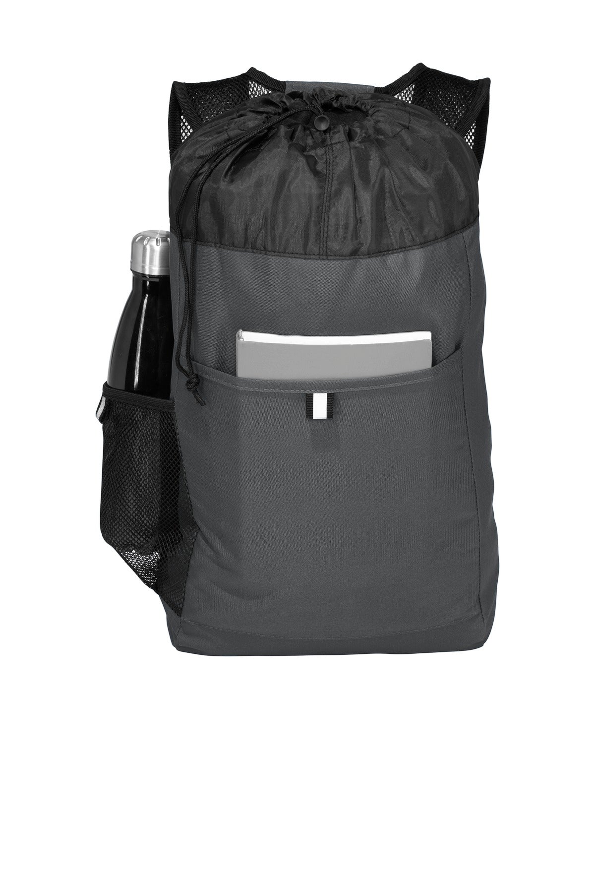 Port Authority  Hybrid Backpack - Dark Charcoal/ Black