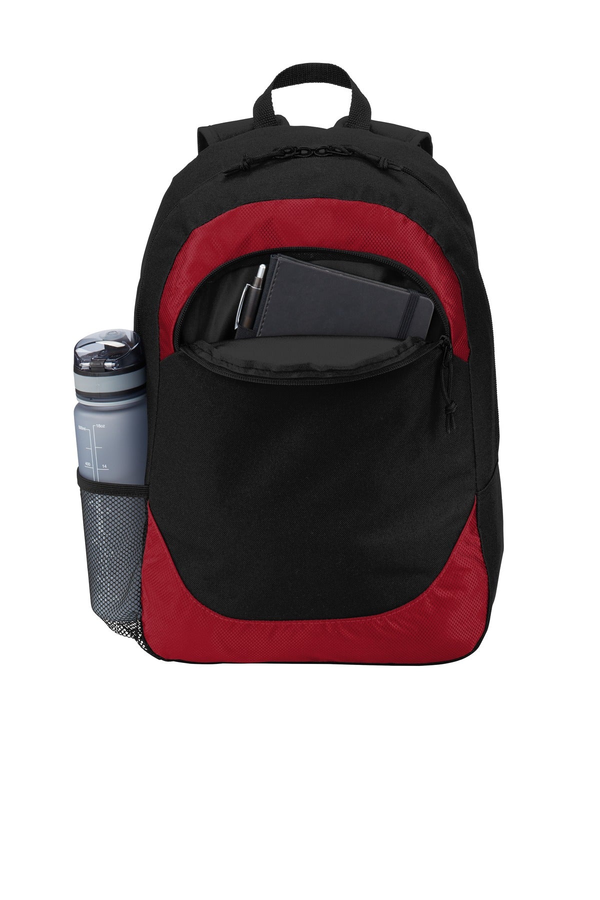 Port Authority  Circuit Backpack - Rich Red/ Black