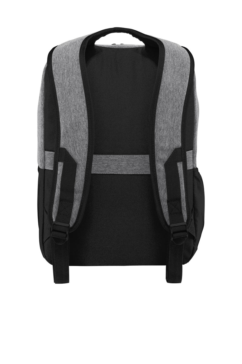 Port Authority  Access Square Backpack - Heather Grey/ Black