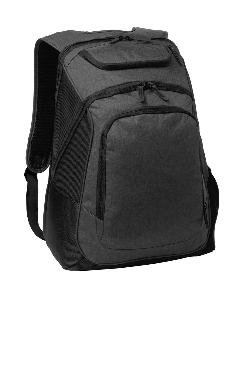 Port Authority  Exec Backpack - Graphite Heather/ Black