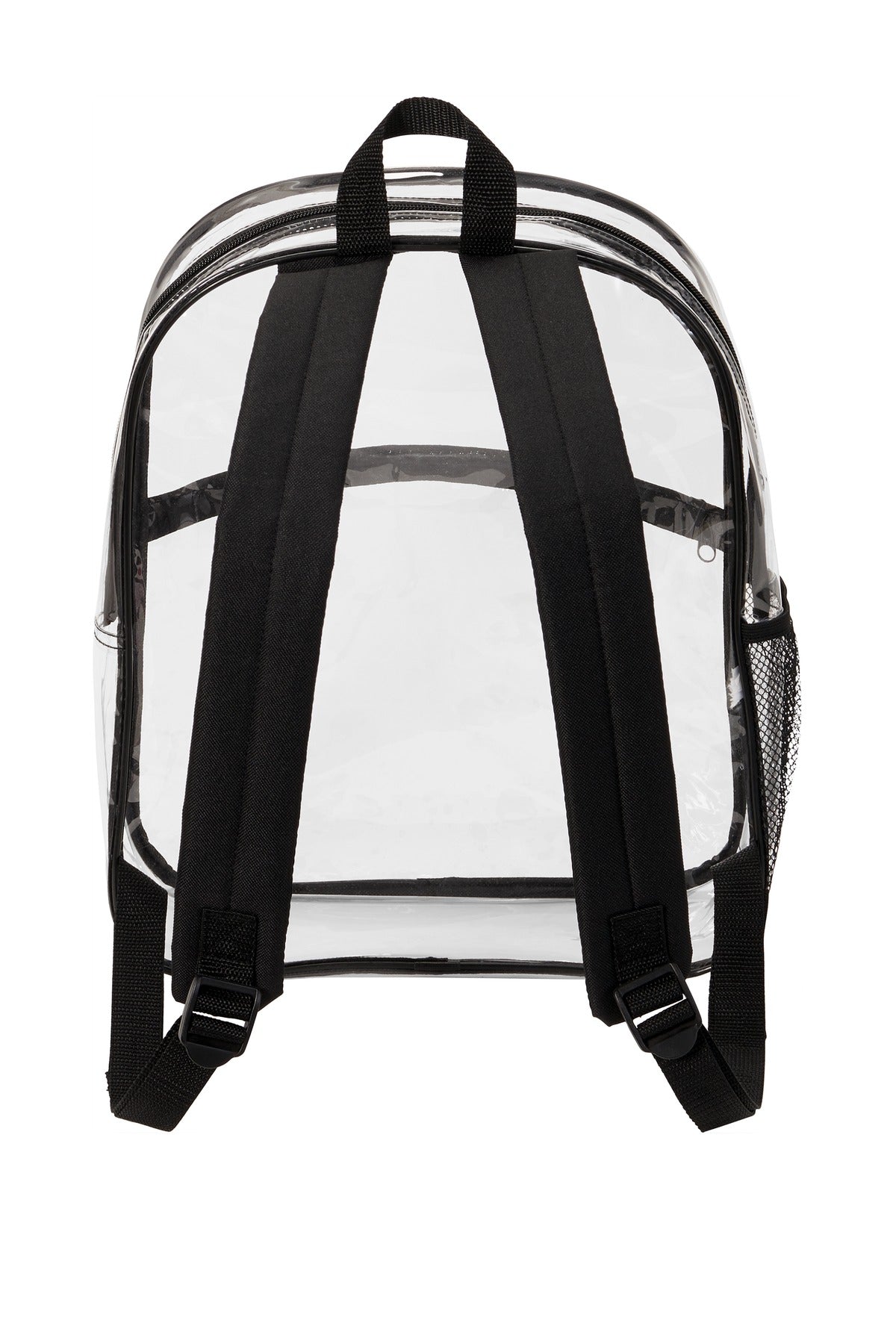 Port Authority  Clear Backpack - Clear/ Black