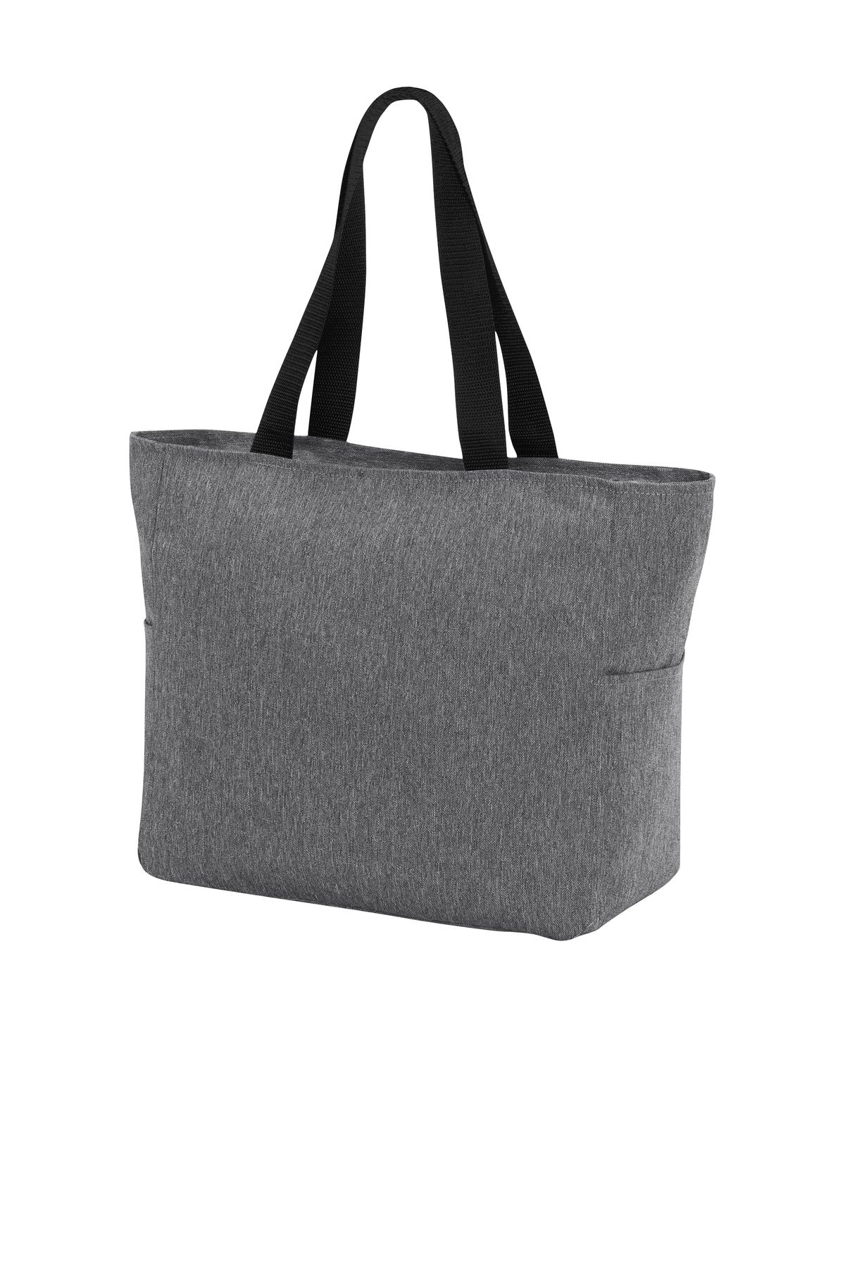 Port Authority Essential Zip Tote - Heather Grey