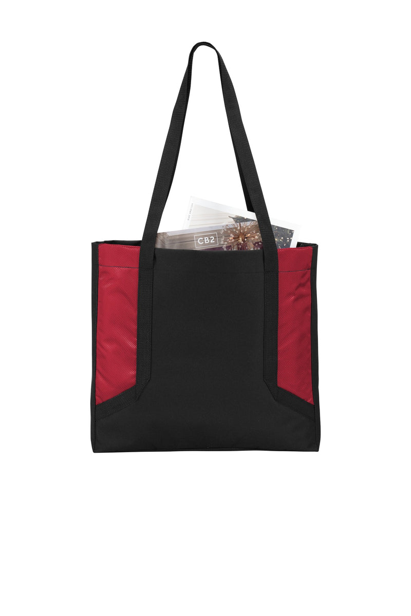 Port Authority  Circuit Tote - Rich Red/ Black
