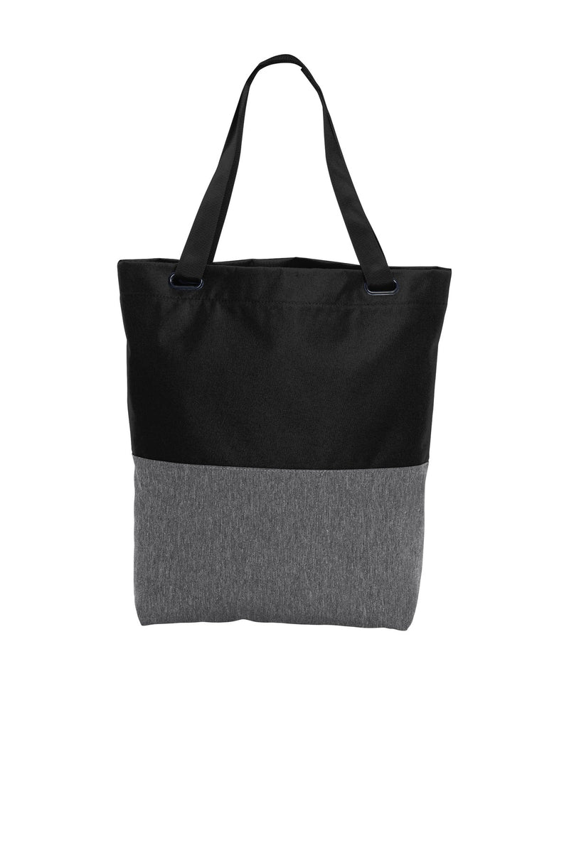 Port Authority  Access Convertible Tote - Heather Grey/ Black