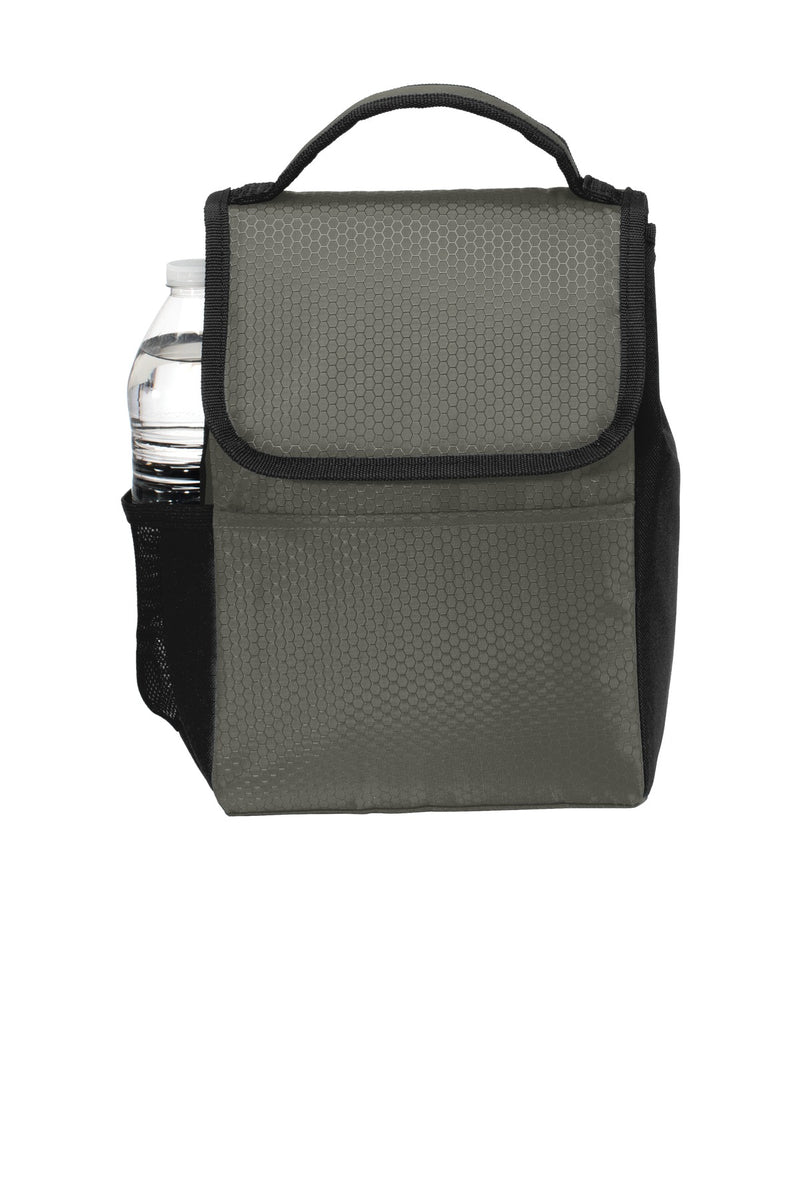Port Authority Lunch Bag Cooler - Grey/ Black
